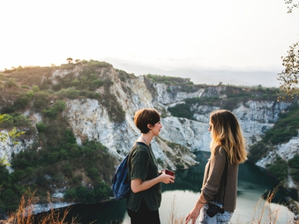 When you talk, where are your hands?