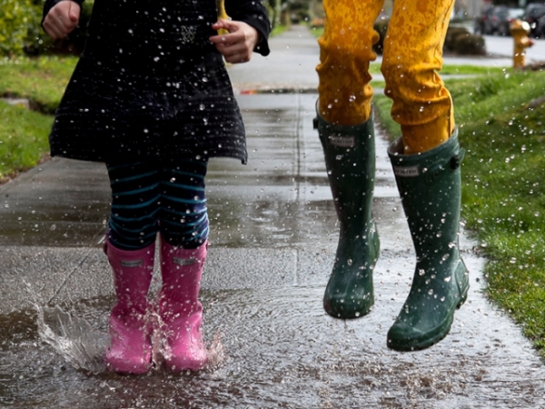 It's raining cats and dogs, and you can't go anywhere. What are you doing at home?