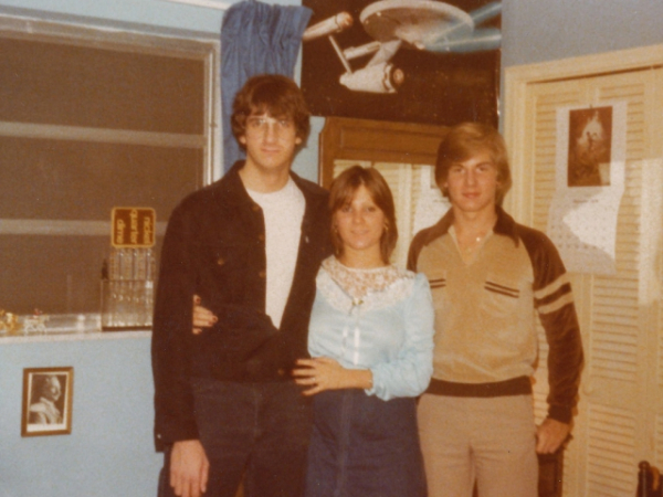 You most likely graduated high school ______ the year when this picture was taken.
