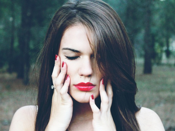 Pick a shade of lipstick.