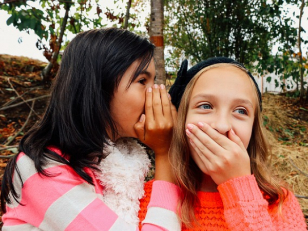 What would you do if someone was talking badly about your friends?