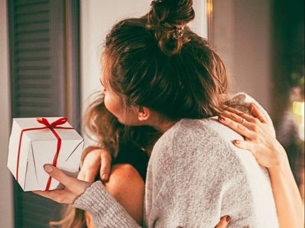 You want to express affection for someone. What do you do?
