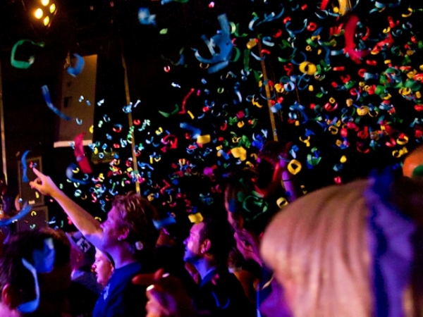 On a scale of 1-10, with 10 being the happiest, how happy are you when you're surrounded by lots of people?