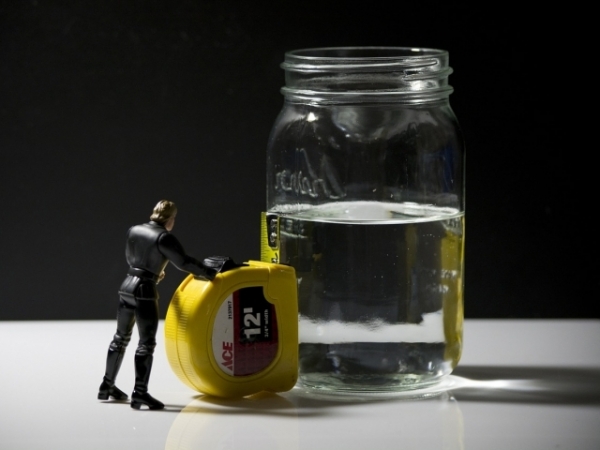 Is the glass half empty or half full?