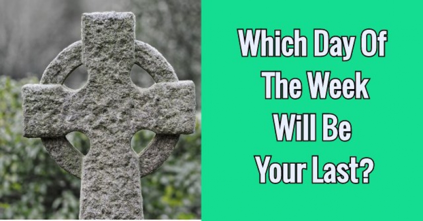 What Day Of The Week Will Be Your Last?