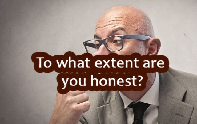 To what extent are you honest?