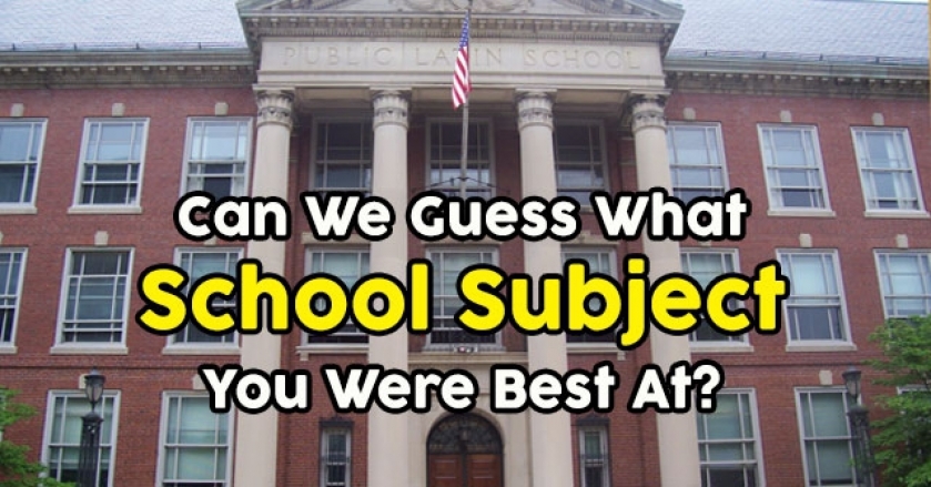 Can We Guess What School Subject You Were Best At?