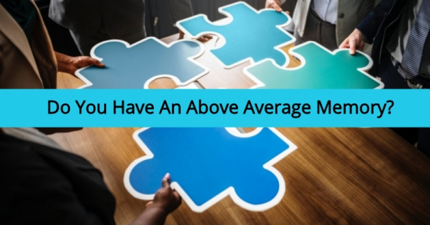 Do You Have An Above Average Memory?
