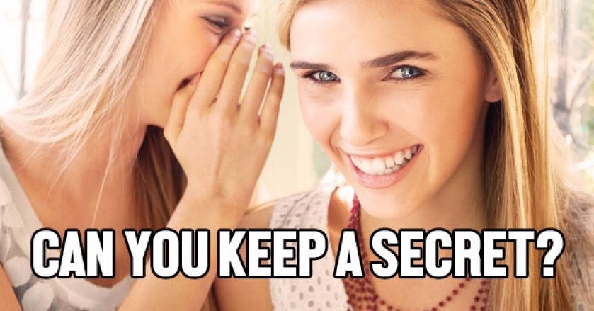 Can You Keep A Secret?