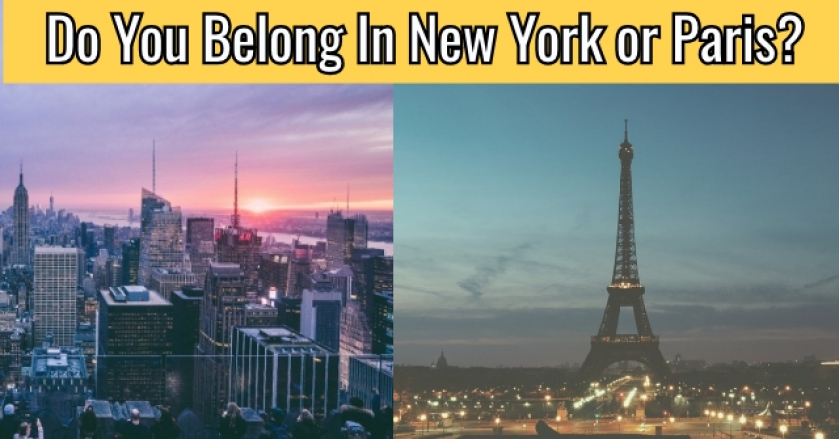 Do You Belong In New York or Paris?