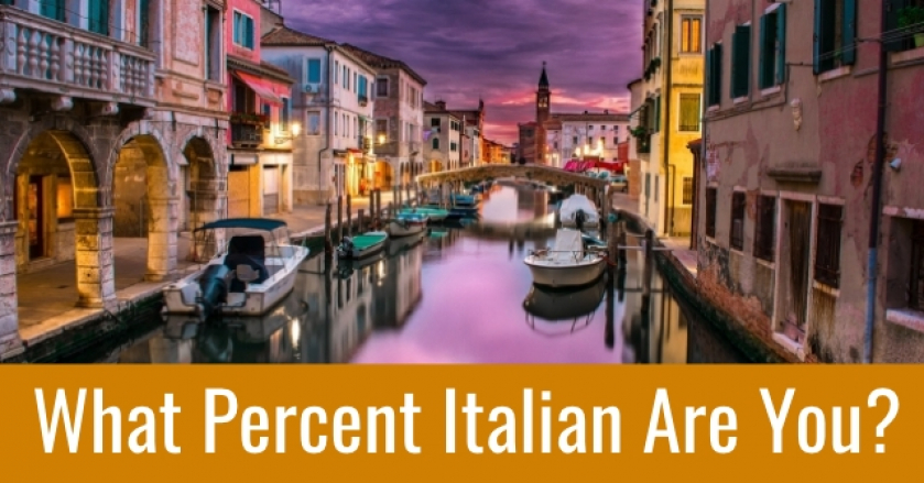What Percent Italian Are You?