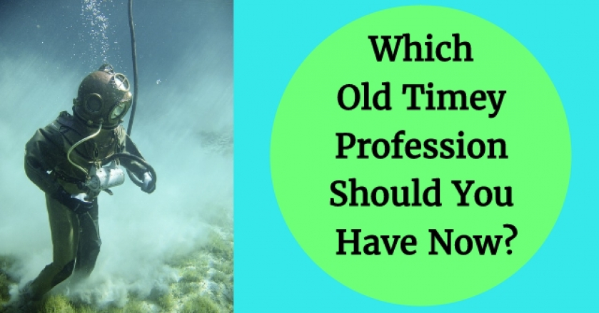 Which Old Timey Profession Should You Have Now?