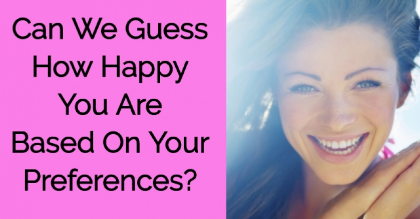 Can We Guess How Happy You Are Based On Your Preferences?
