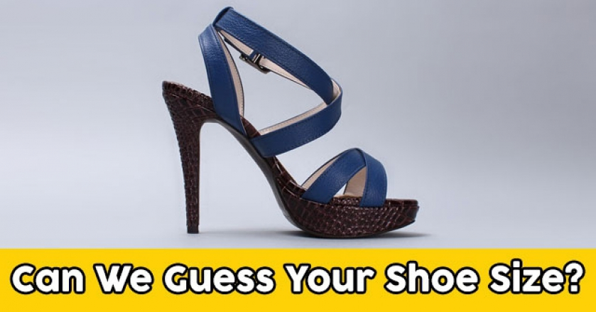 Can We Guess Your Shoe Size?