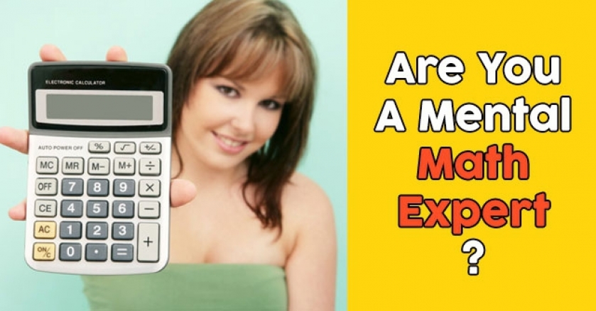 Are You A Mental Math Expert?