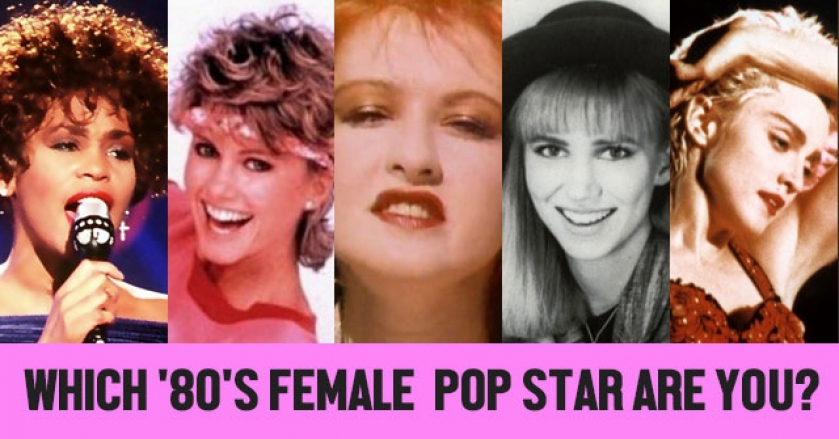 Which ’80’s Female Pop Star Are You?