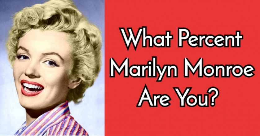 What Percent Marilyn Monroe Are You?