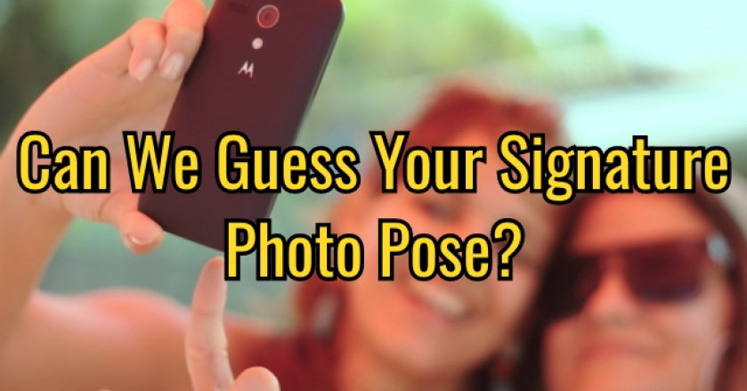 Can We Guess Your Signature Photo Pose?