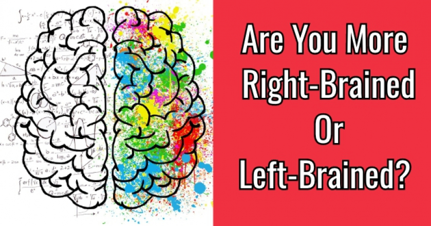 Are You More Right-Brained Or Left-Brained?