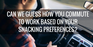 Can We Guess How You Commute To Work Based On Your Snacking Preferences?