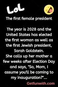 The first female president
