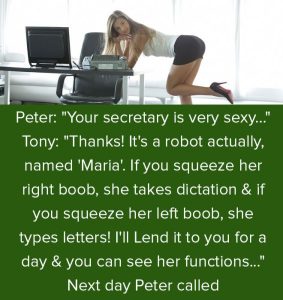 Peter, Tony and Secretary – Funny Story