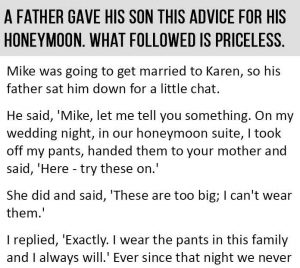 Father’s Marriage Advice for His Son. This is Perfect.