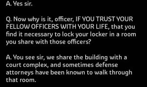 Best Ever Reply to Lawyer by a cop.